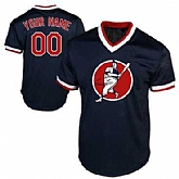 Red Sox Navy Customized Throwback New Design Jersey,baseball caps,new era cap wholesale,wholesale hats